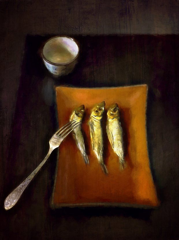 три пескаря