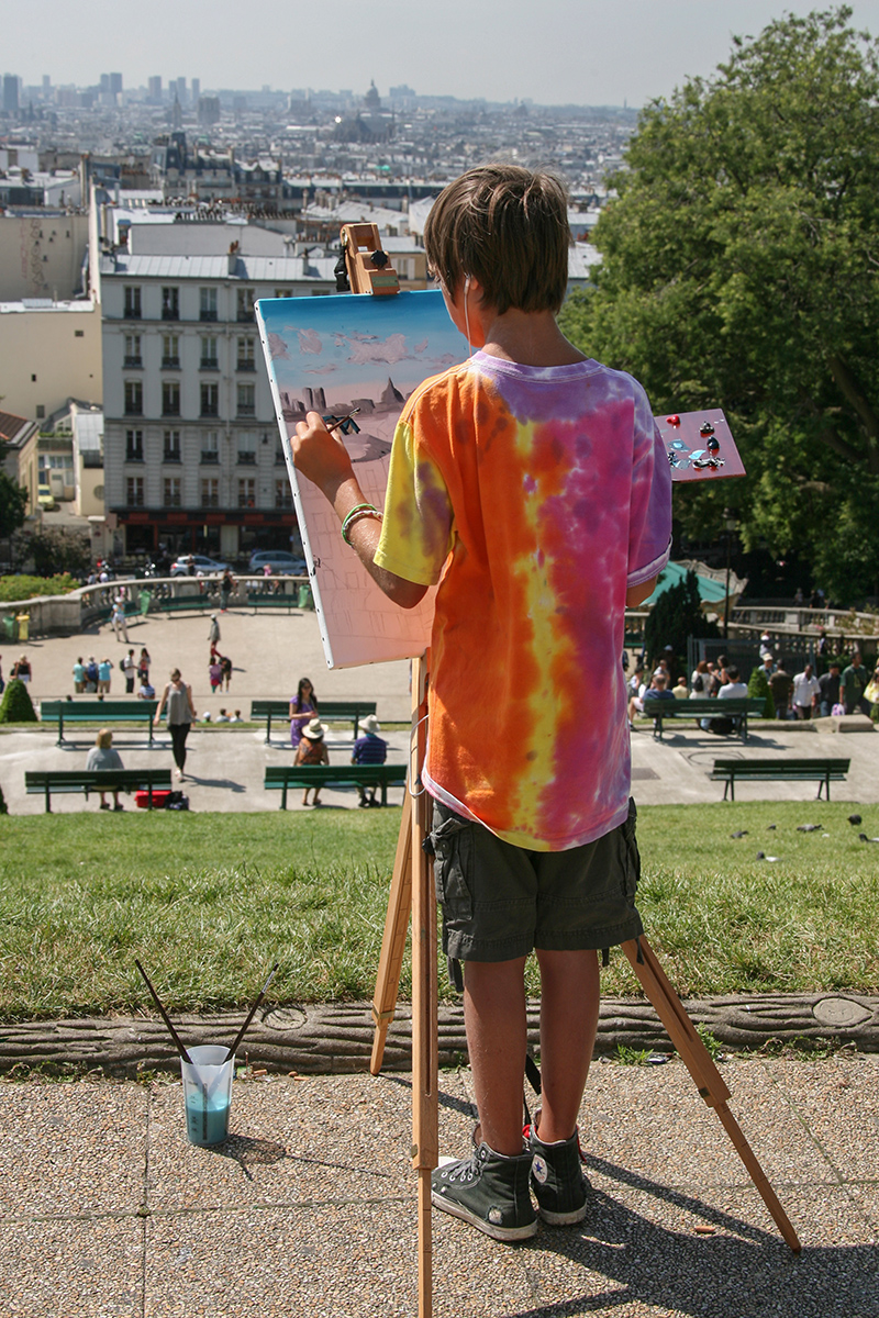 На пленэре IV