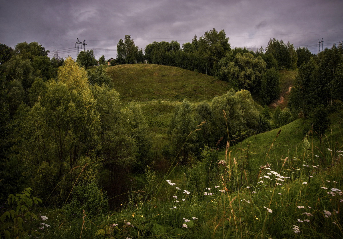 Хмурый день августа