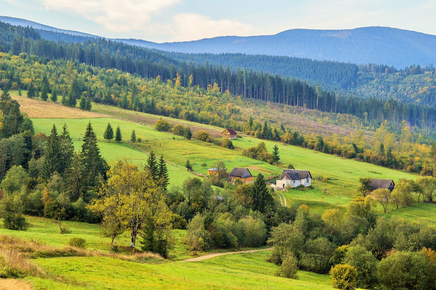 Закарпатский пейзаж