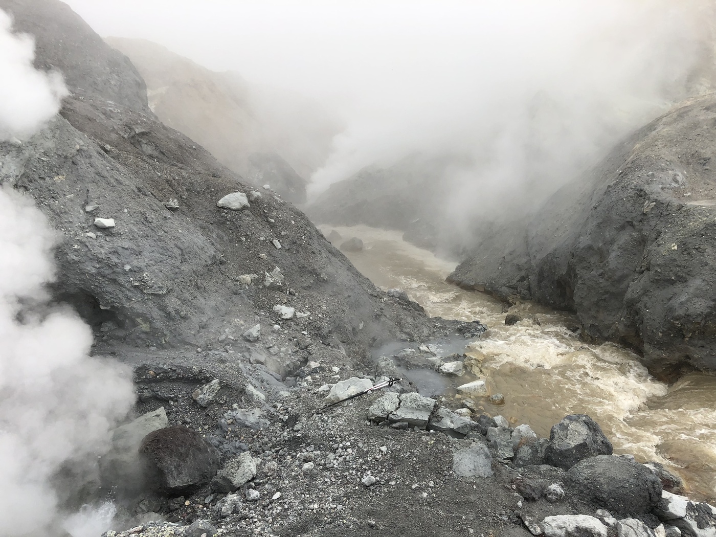 В кратере вулкана