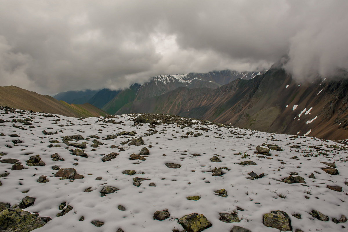 Лето на перевале Шумак...