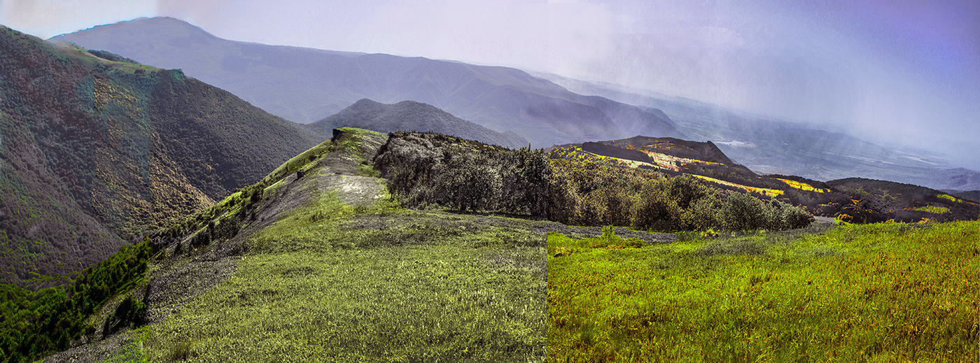 Вид с горы Замана.