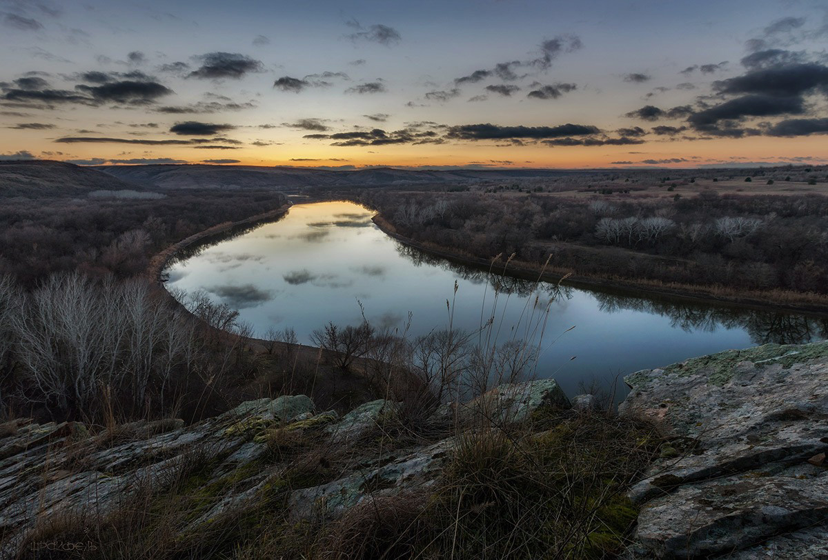 Вечер в январе