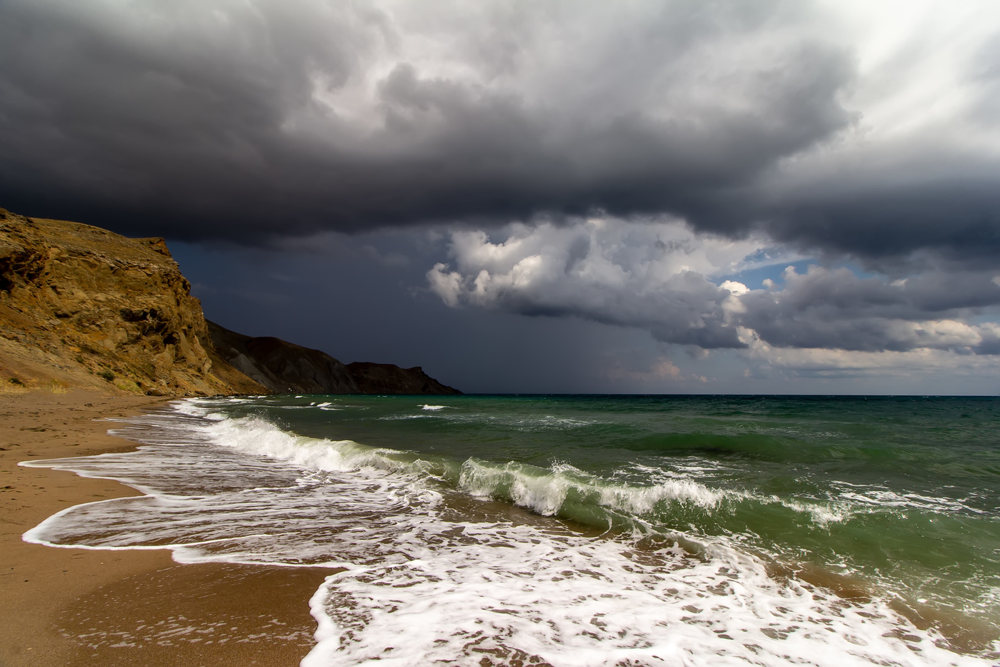 Тихая бухта...