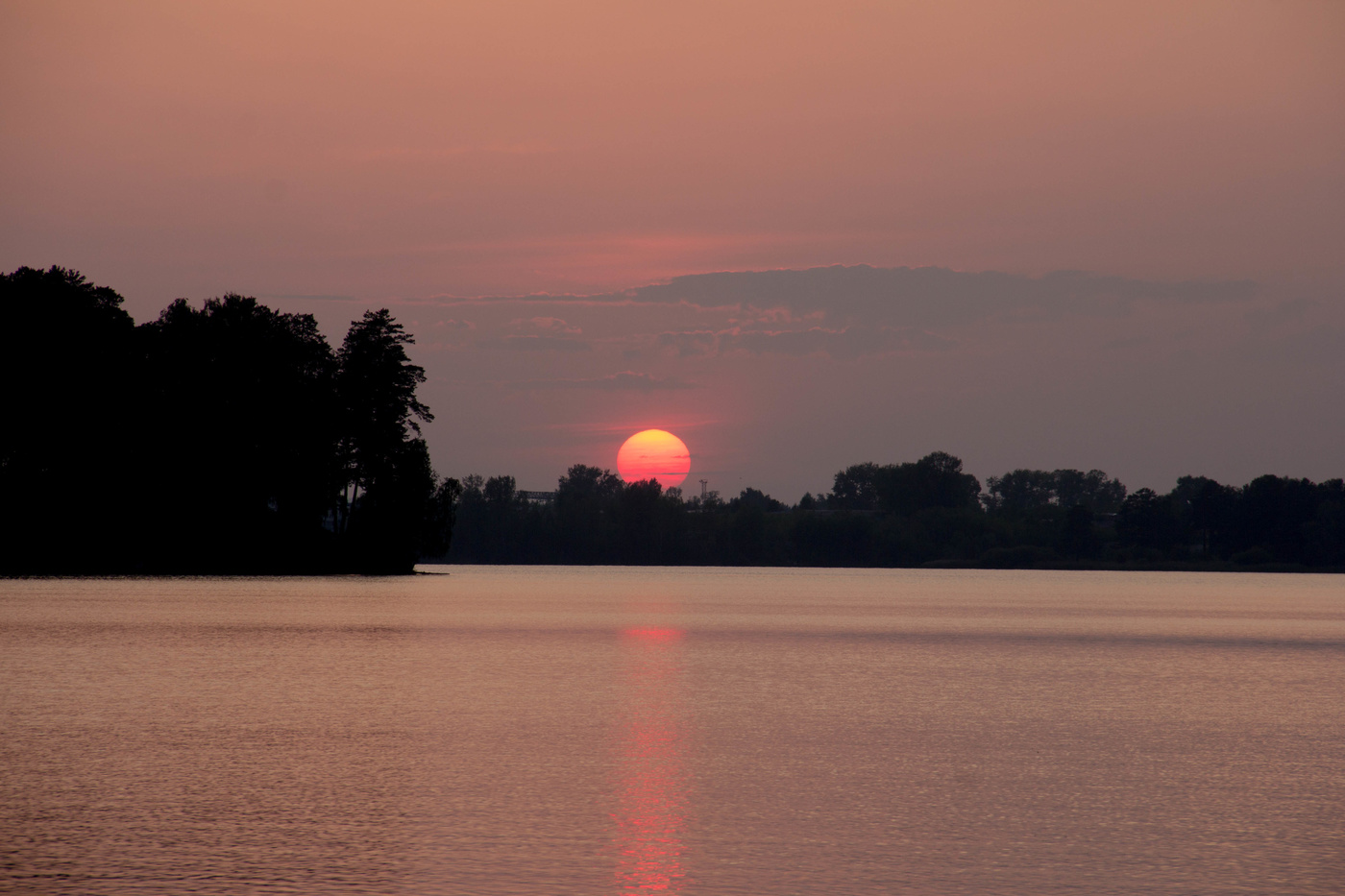 На закате дня