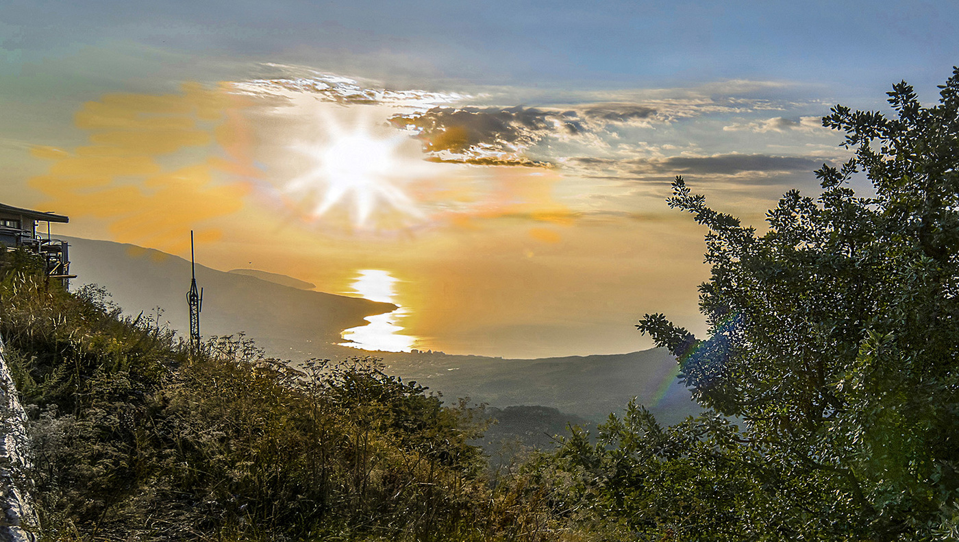 Солнце в глаза