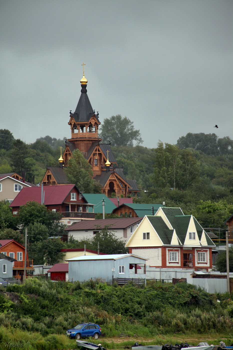 Бармино. Церковь Троицы Живоначальной.