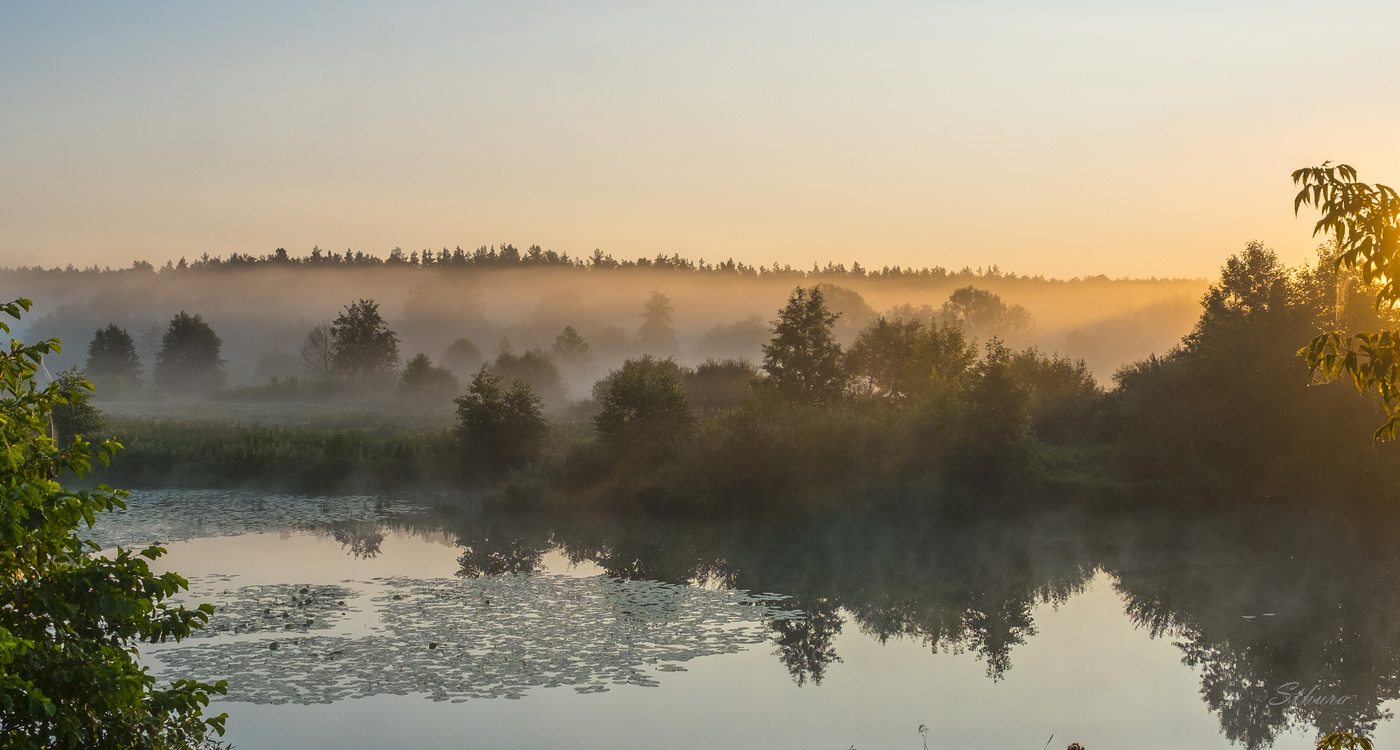Утренняя тишина.