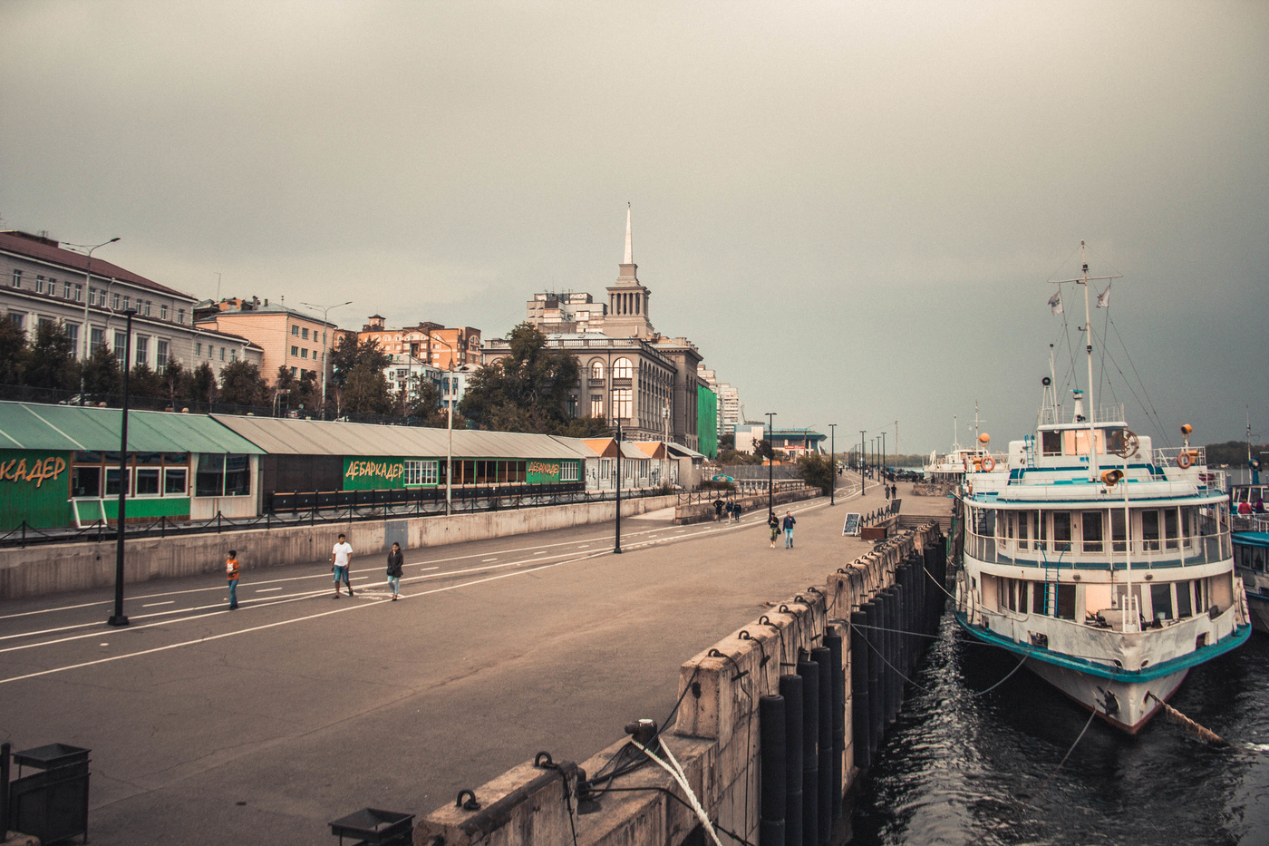 Набережная Енисея