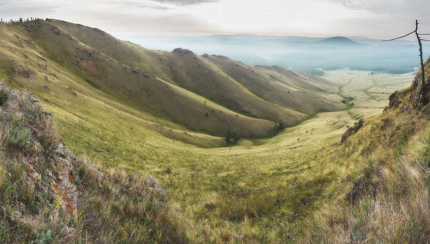 Южный склон хребта Нурали