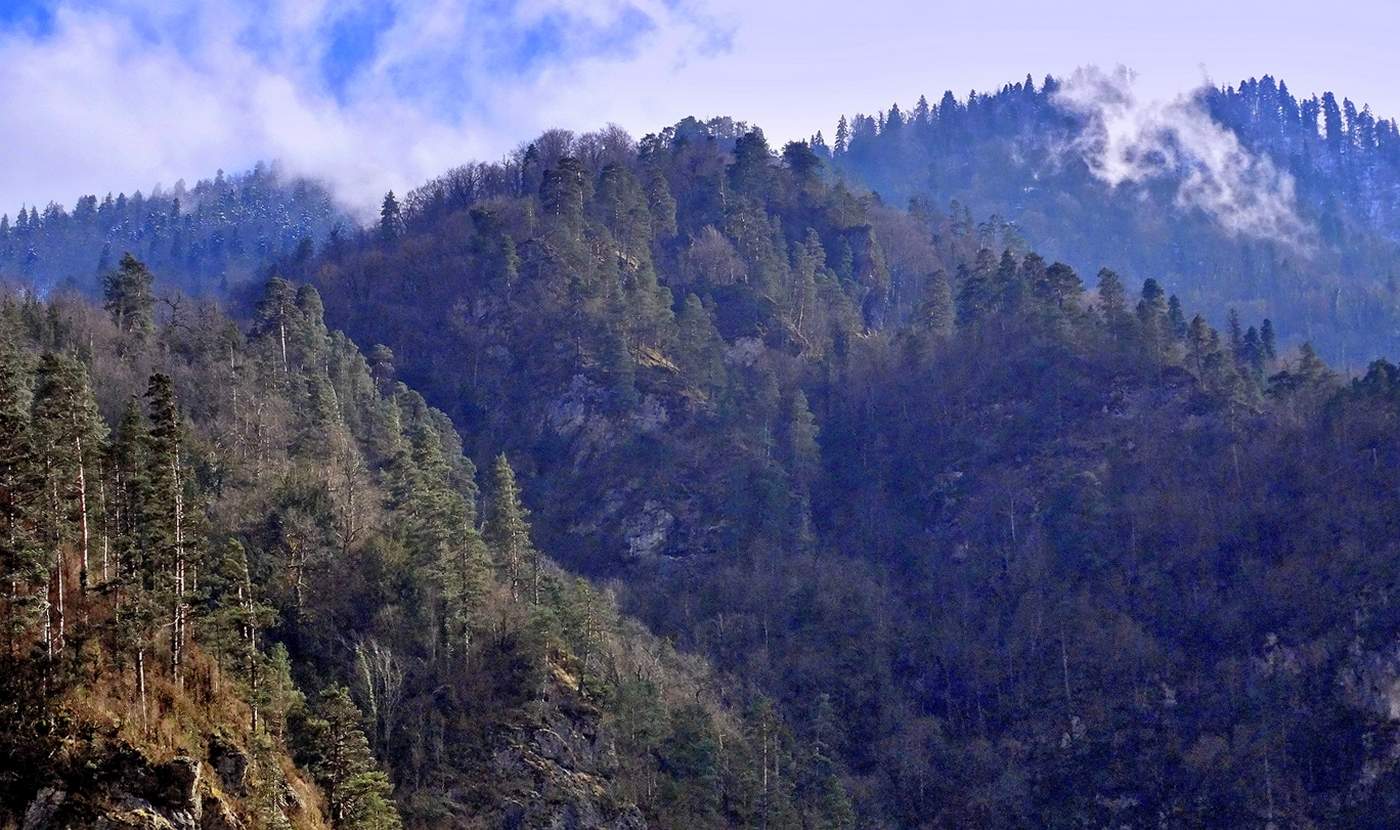 Рванём ка мы в горы, на Кавказ