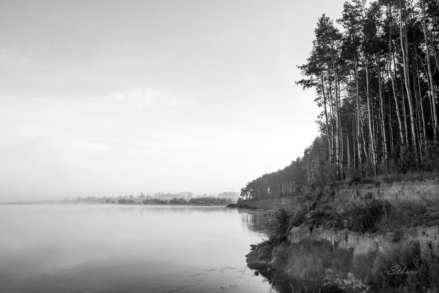 Левый берег Оки.