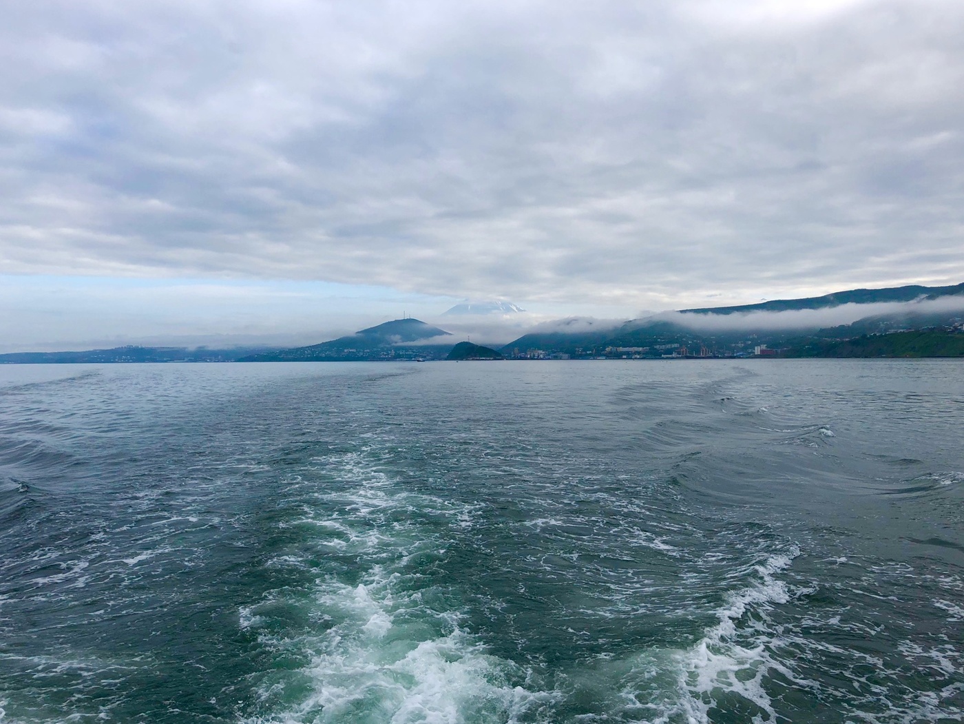 Вид на Петропавловск-Камчатский