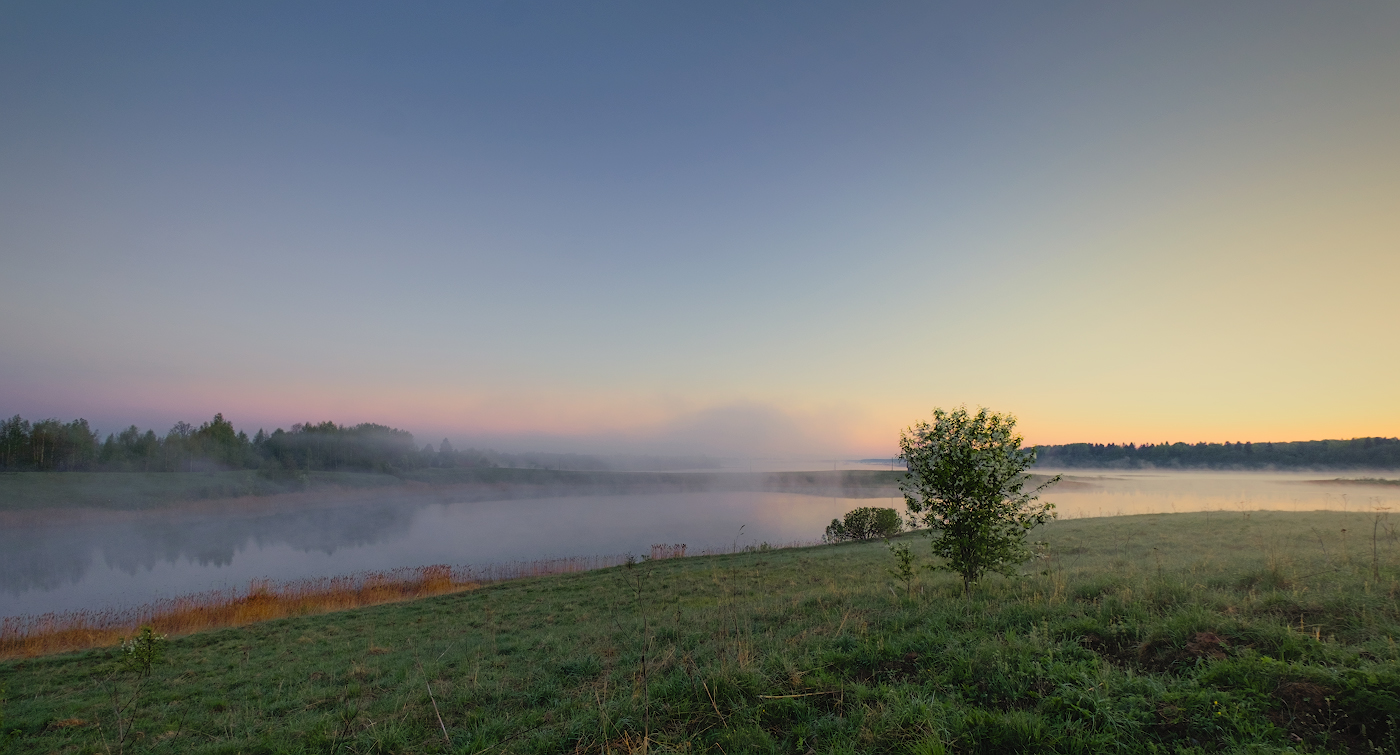 Тишина туманного утра