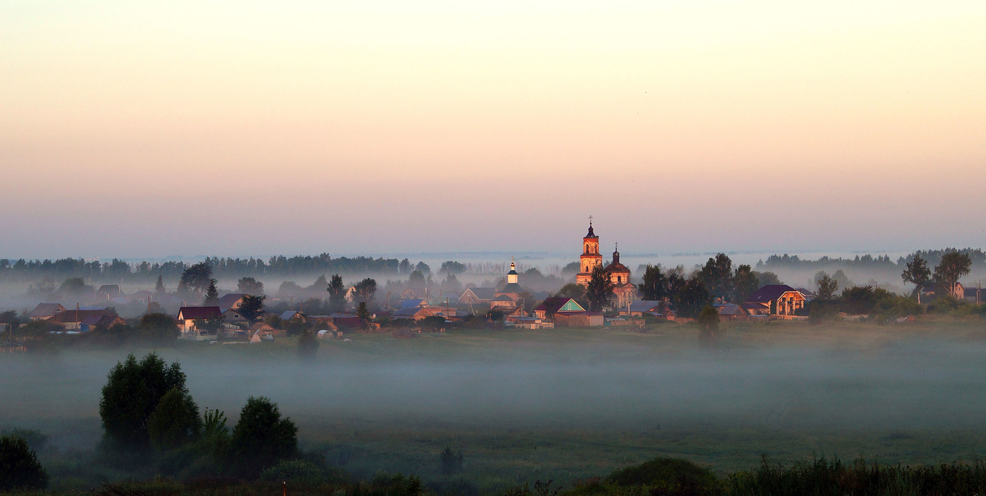 Сквозь волнистые туманы ...