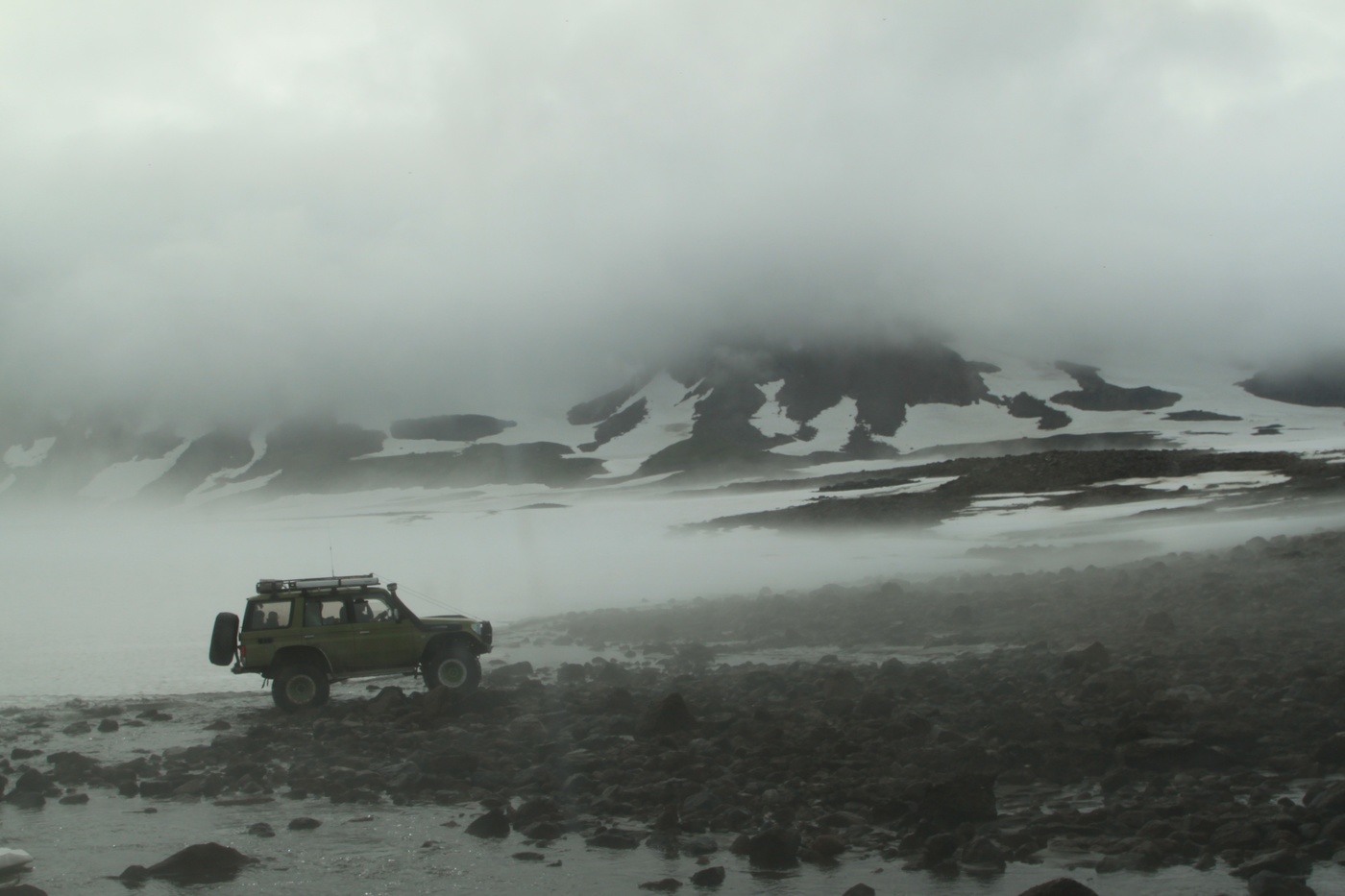 Экстремальный путь к вулкану Мутновский