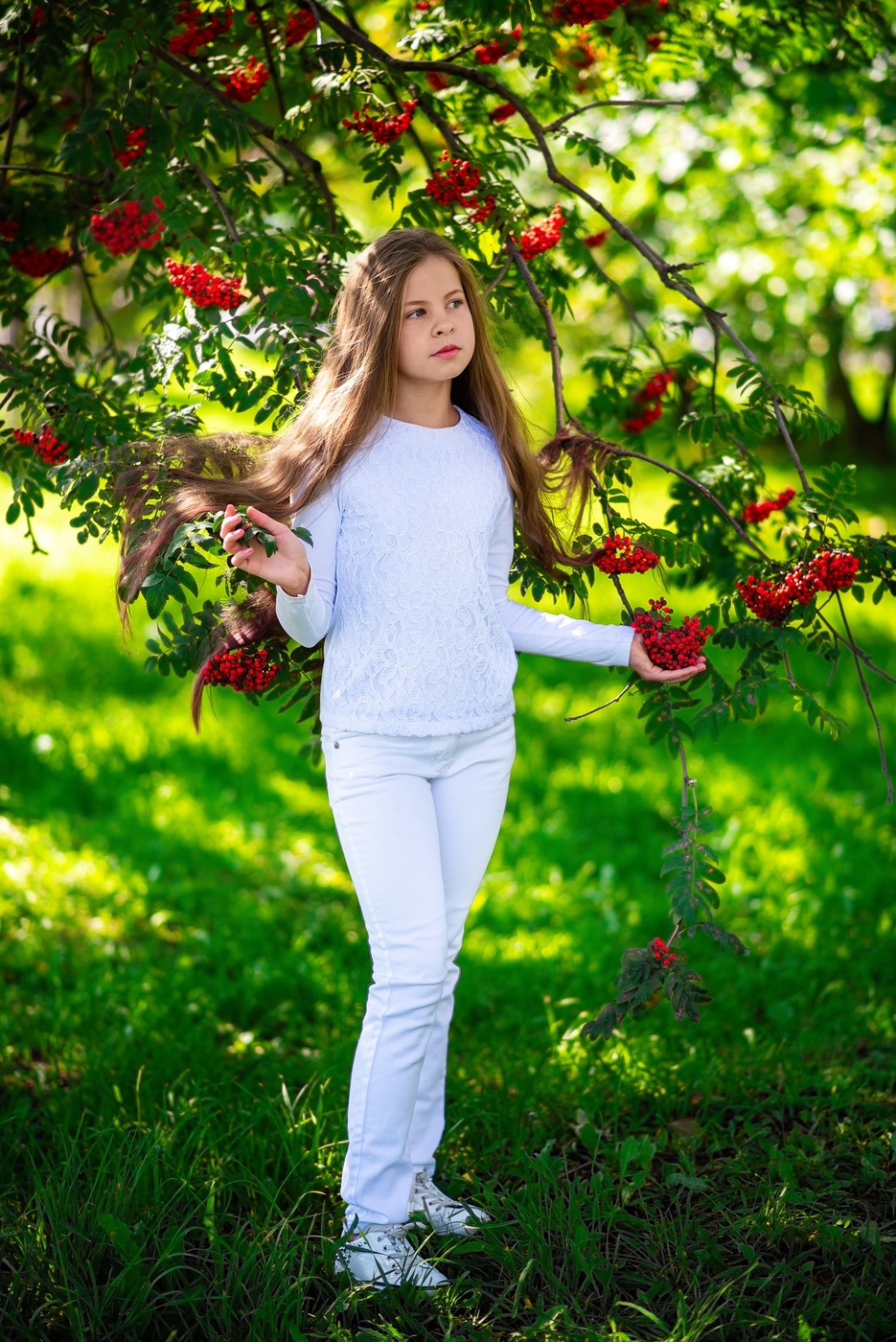 В кострах рябин