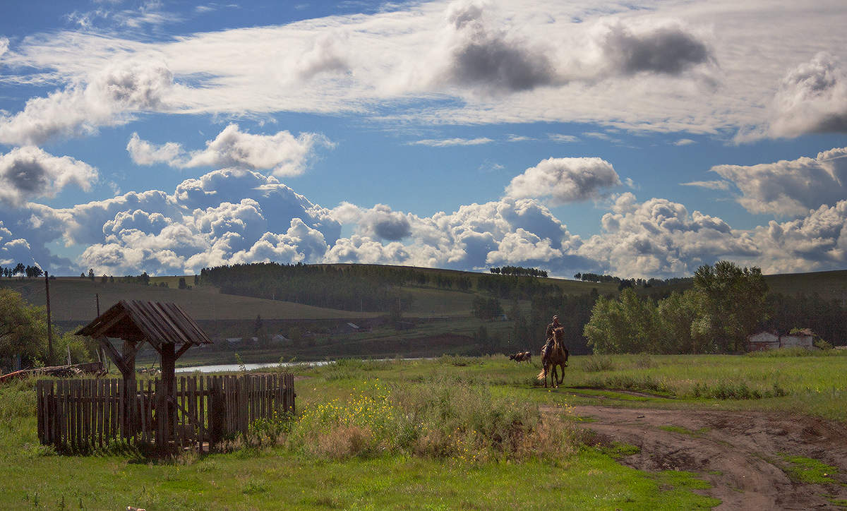 Хорошо в деревне летом