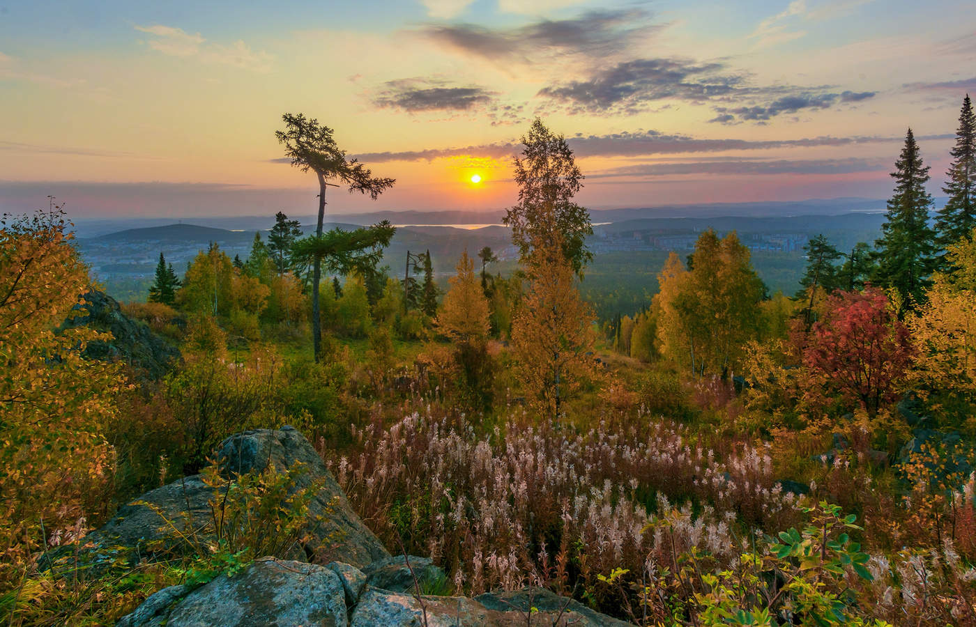 Осеннее буйство красок