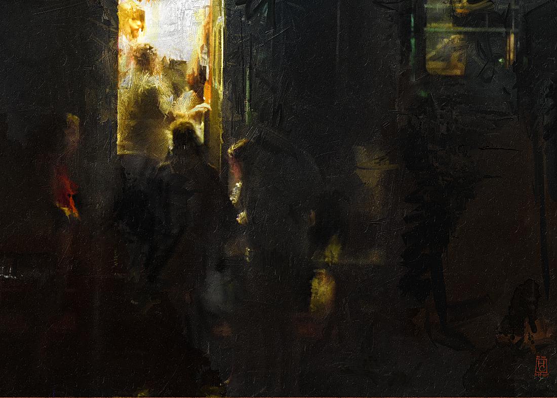 ночной поезд