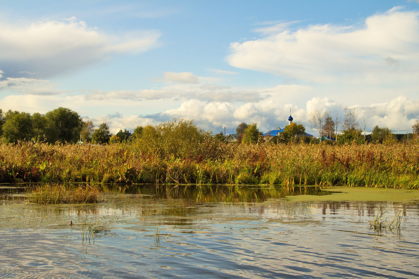 Как осенью погода переменчива...