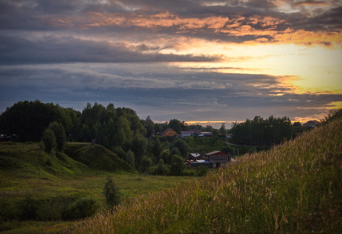 Вечер в конце лета