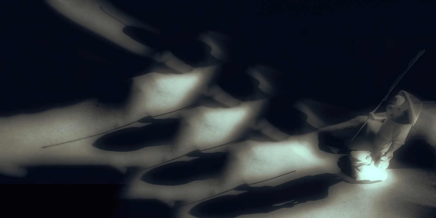 На распутье.