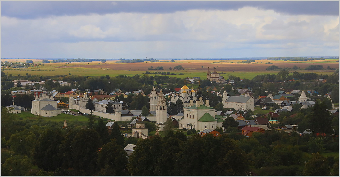 Суздаль. Вид с колокольни.