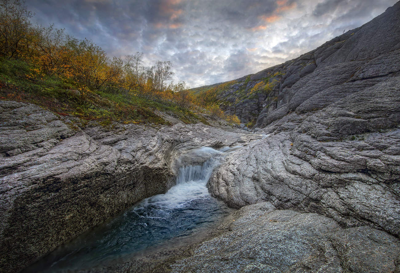Вечер на Меридиональном ручье..