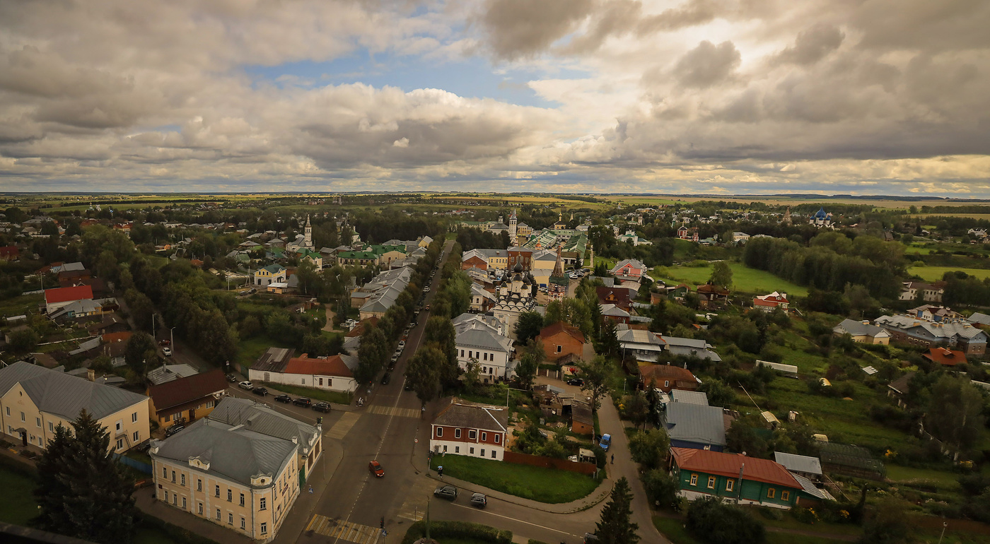 Суздаль. Вид с колокольни. 1