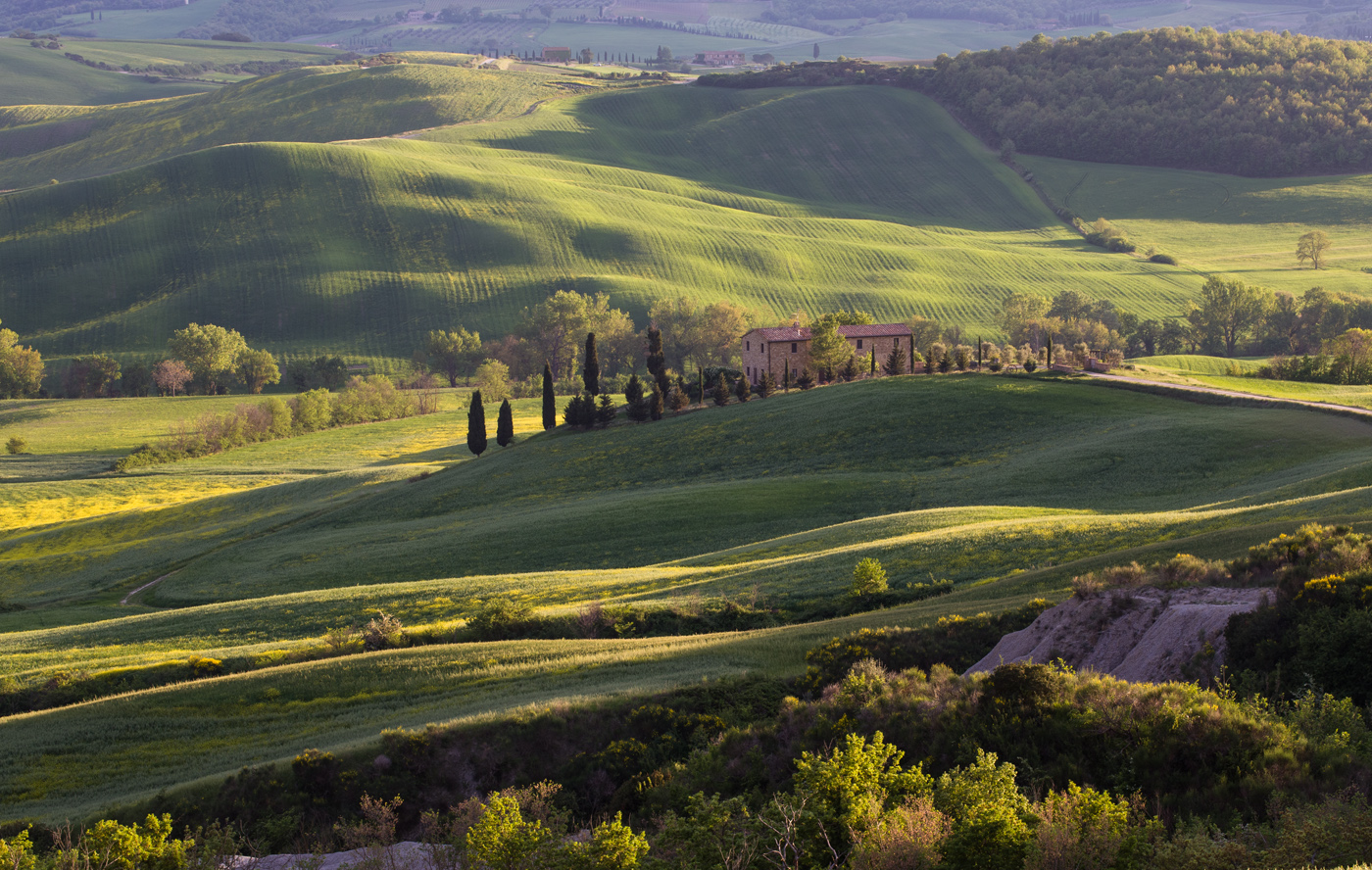 В долине вечер