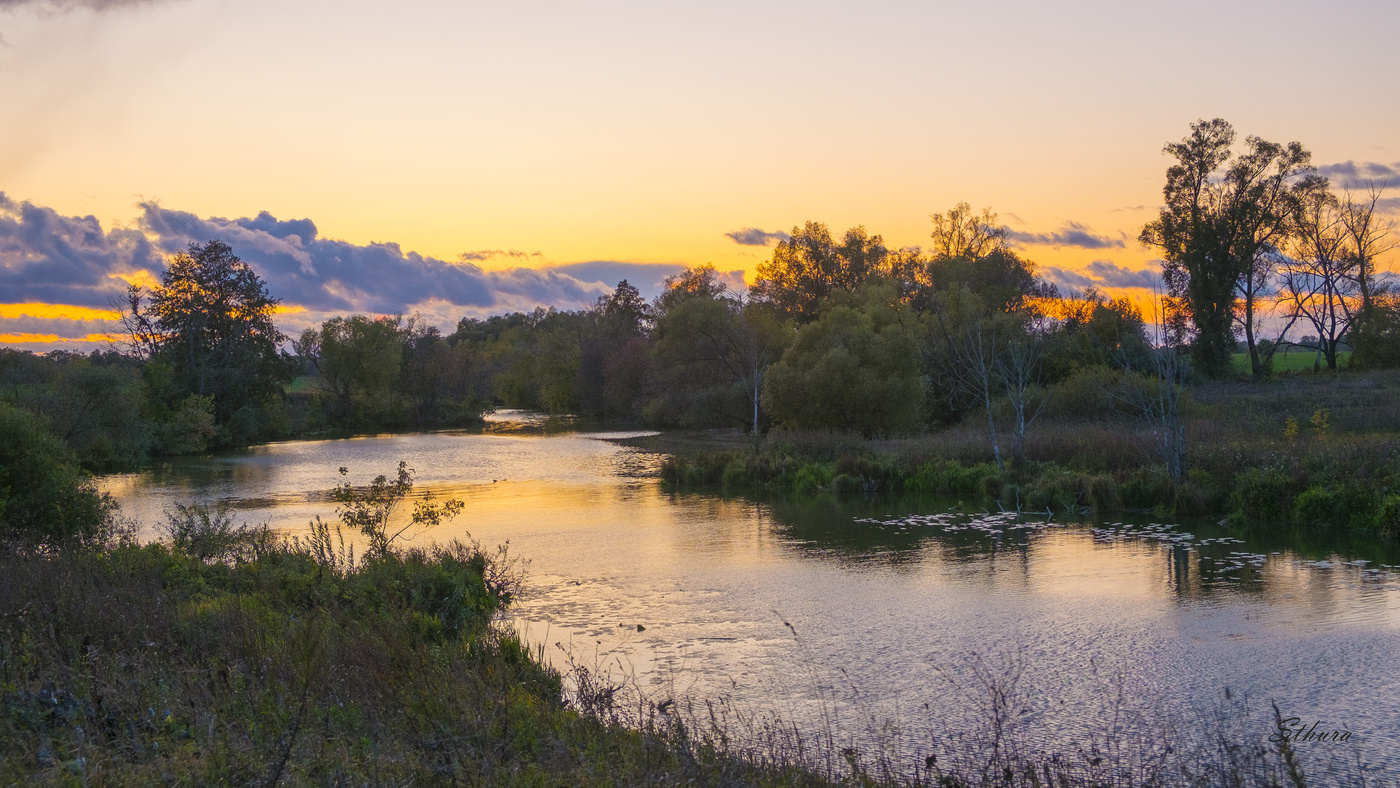 Холодный вечер.
