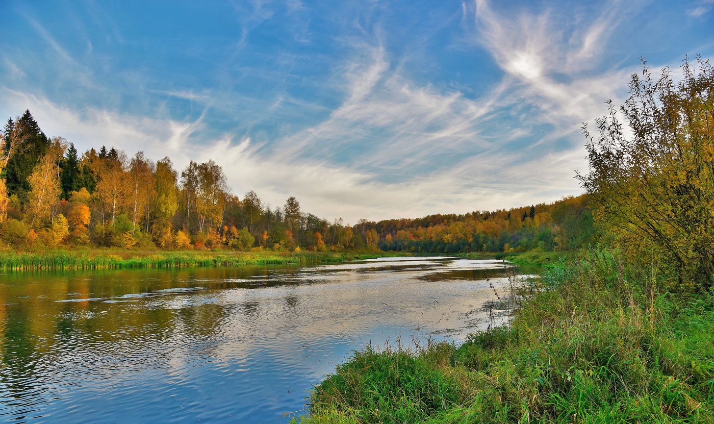 "Актриса-осень мне читает стансы ..."