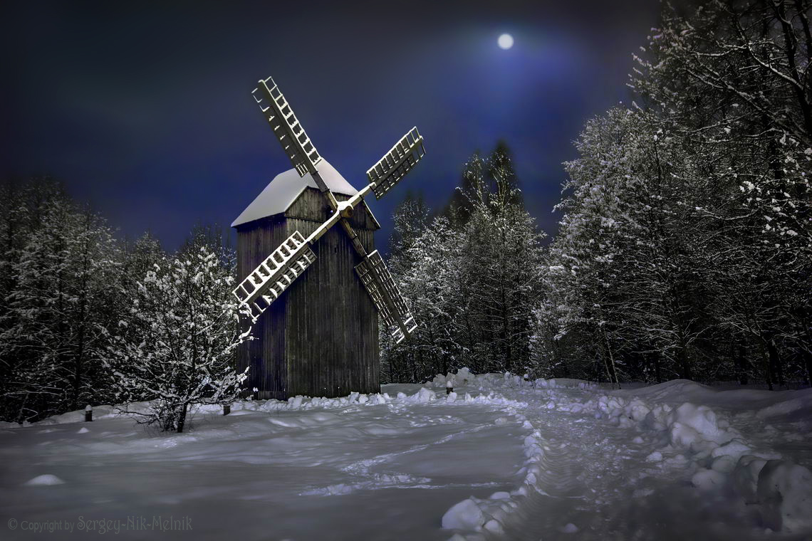 Melnik ночью забрел на мельницу :)