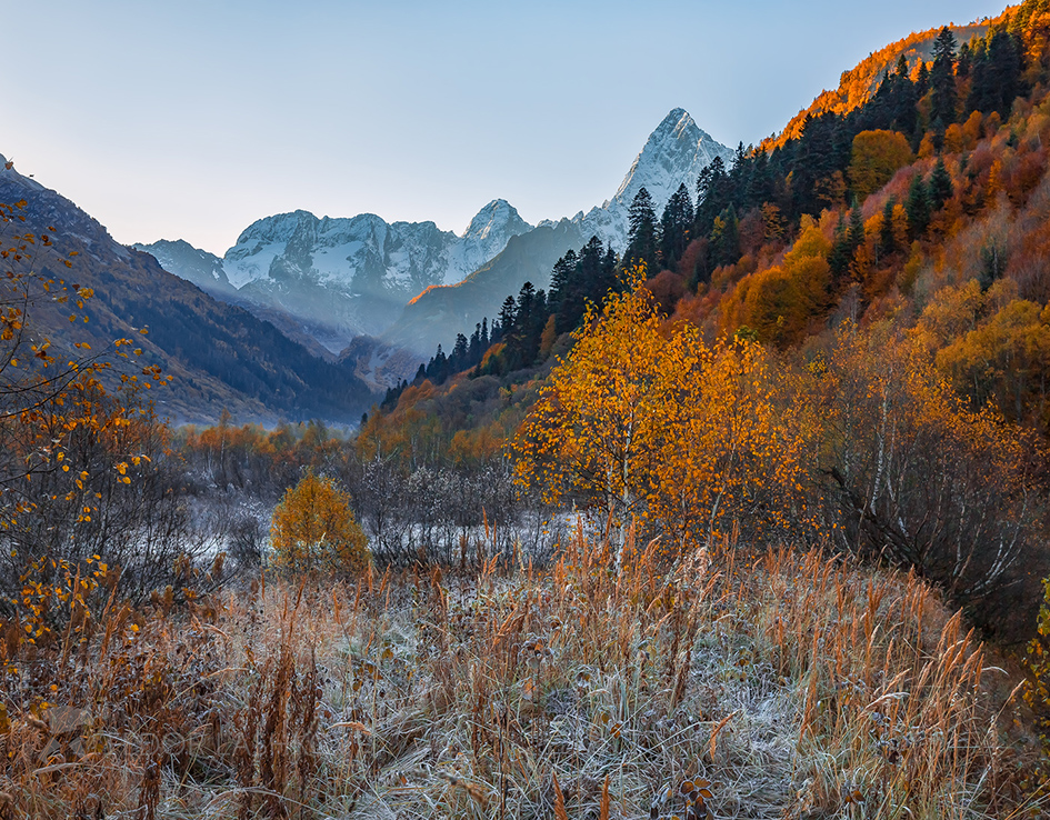 Осенний Домбай!