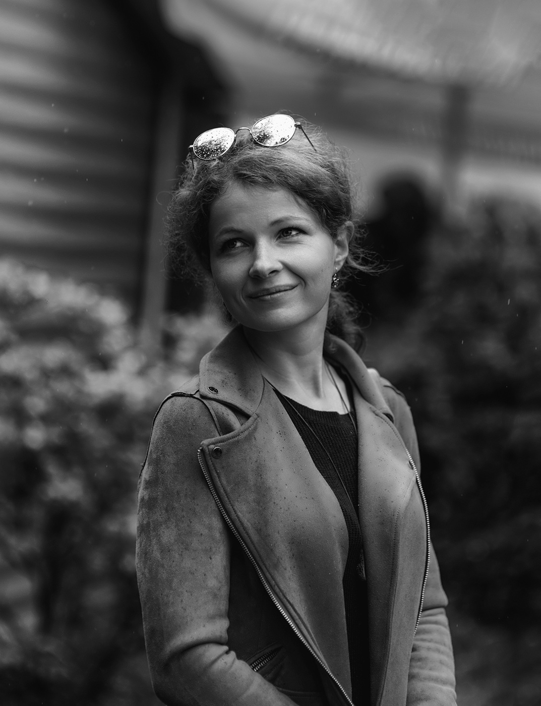 Легкий дождь...