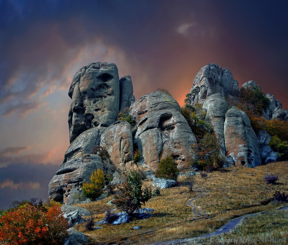 Сфинкс на Демерджи в Крыму