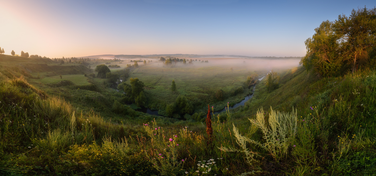Бежин Луг. Рассвет