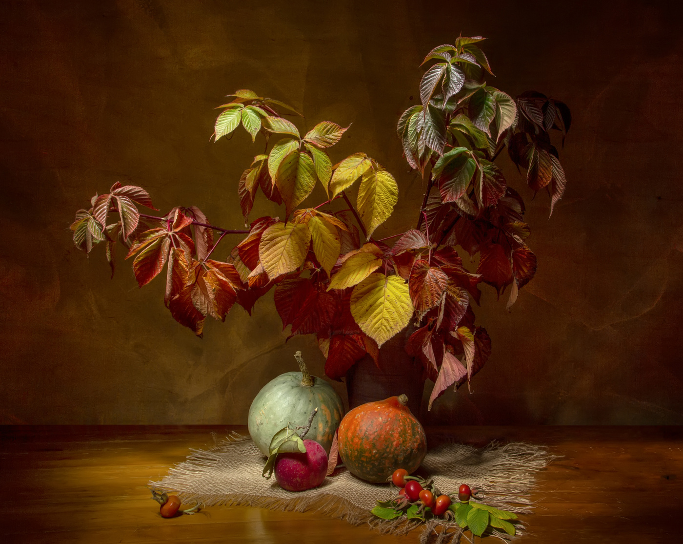 Разноцветная осень...