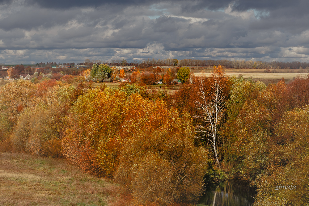 осень на реке Непрядве