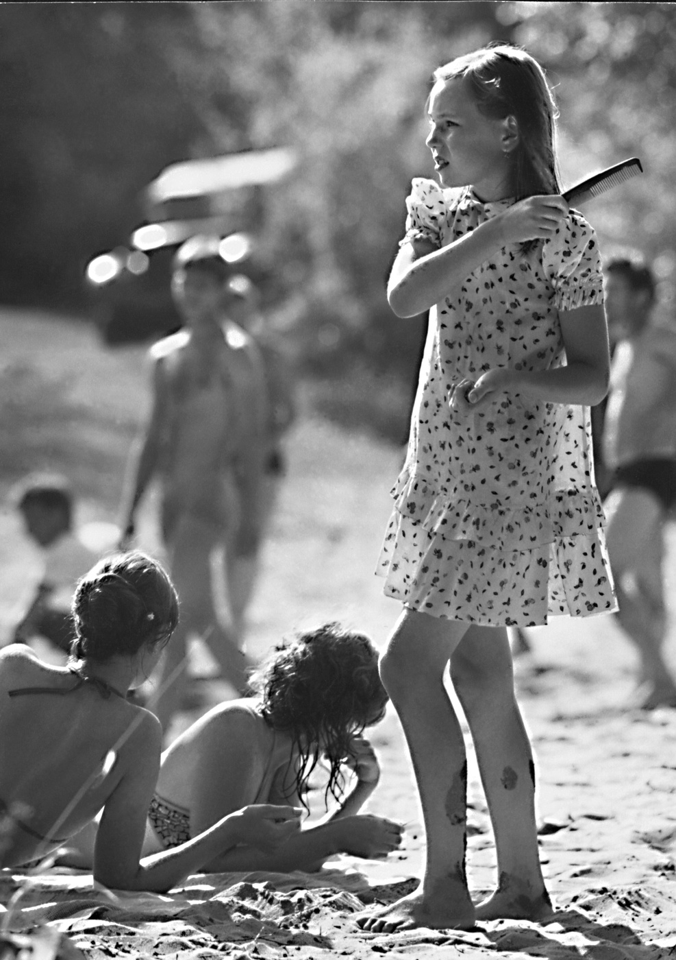 Сельский пляж