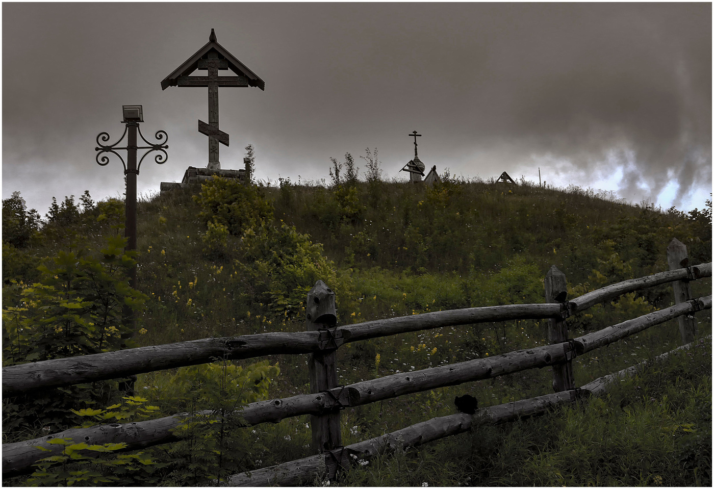 Над тихим покоем