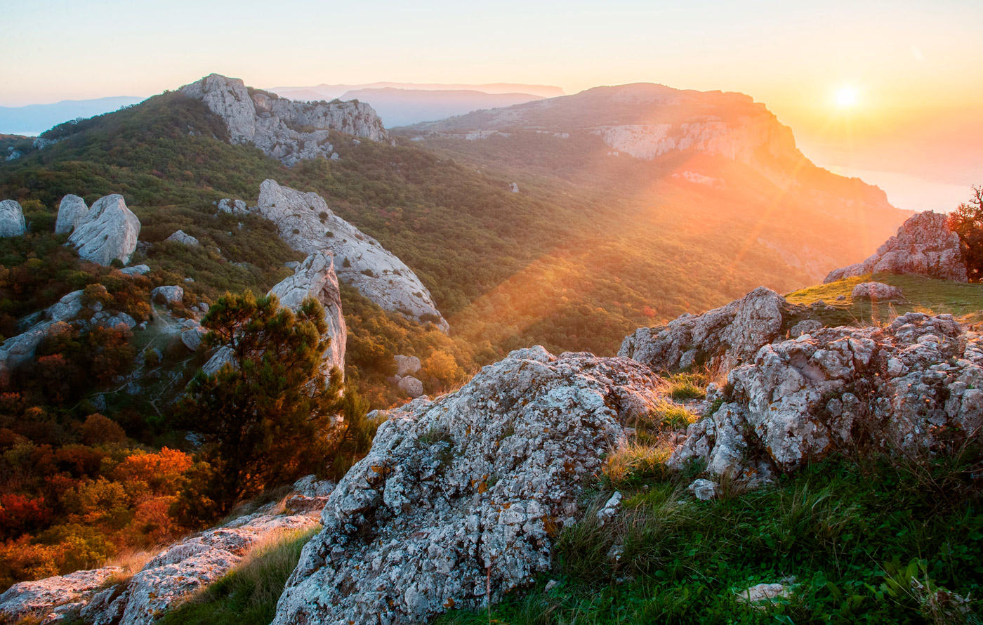 Восход на Ильяс-Кая