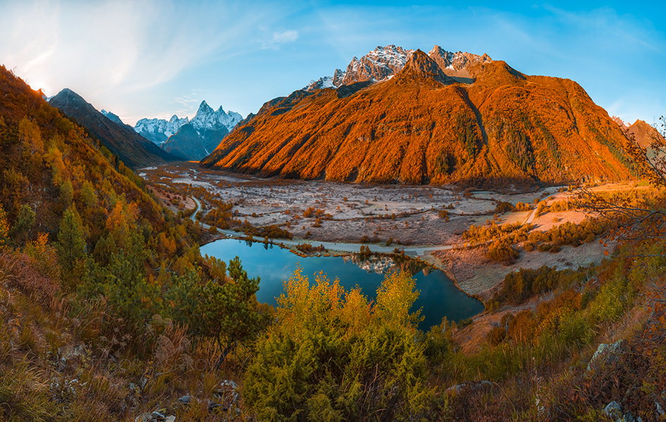 Долина в Гоначхирском ущелье