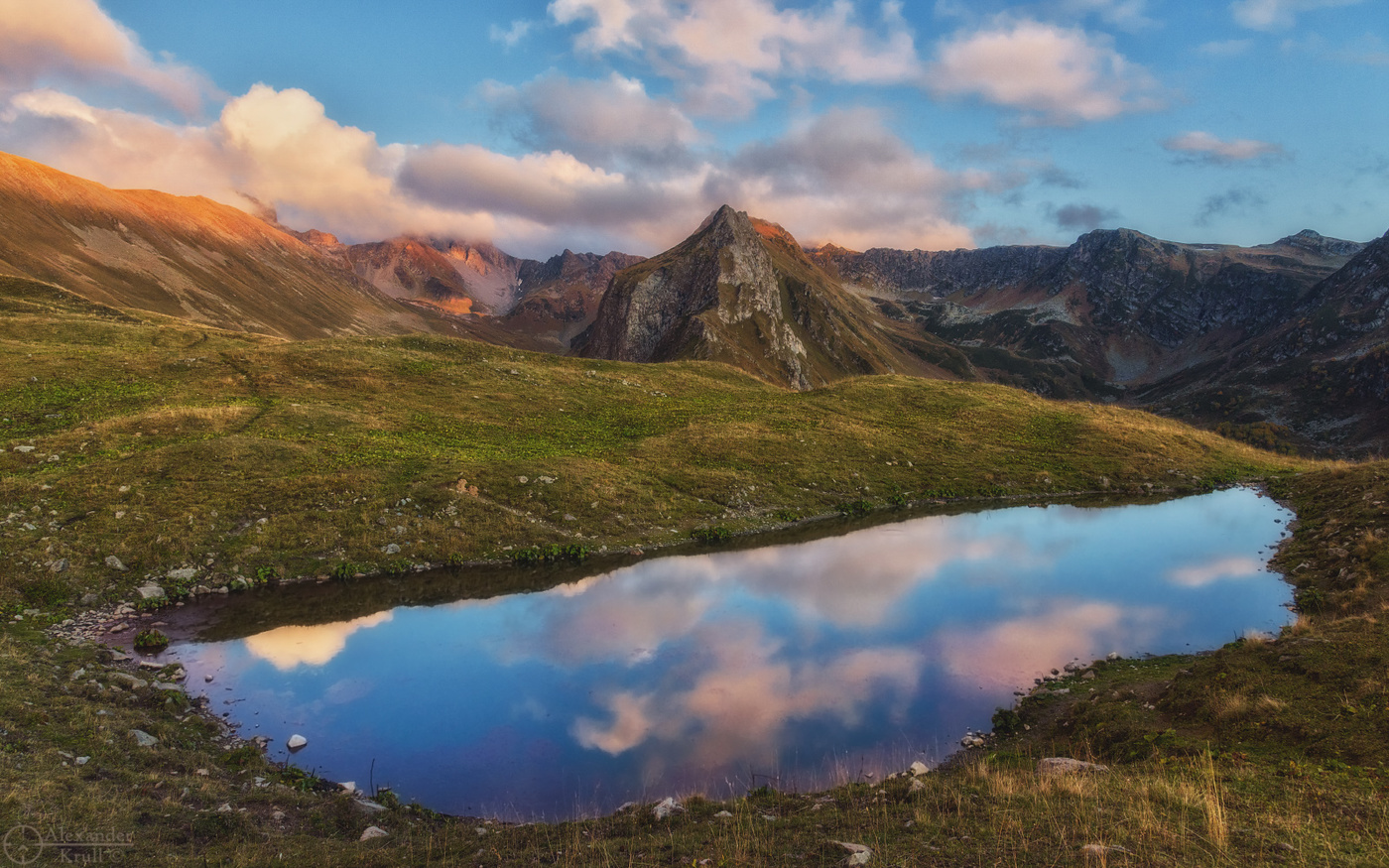 Загеданским вечером...