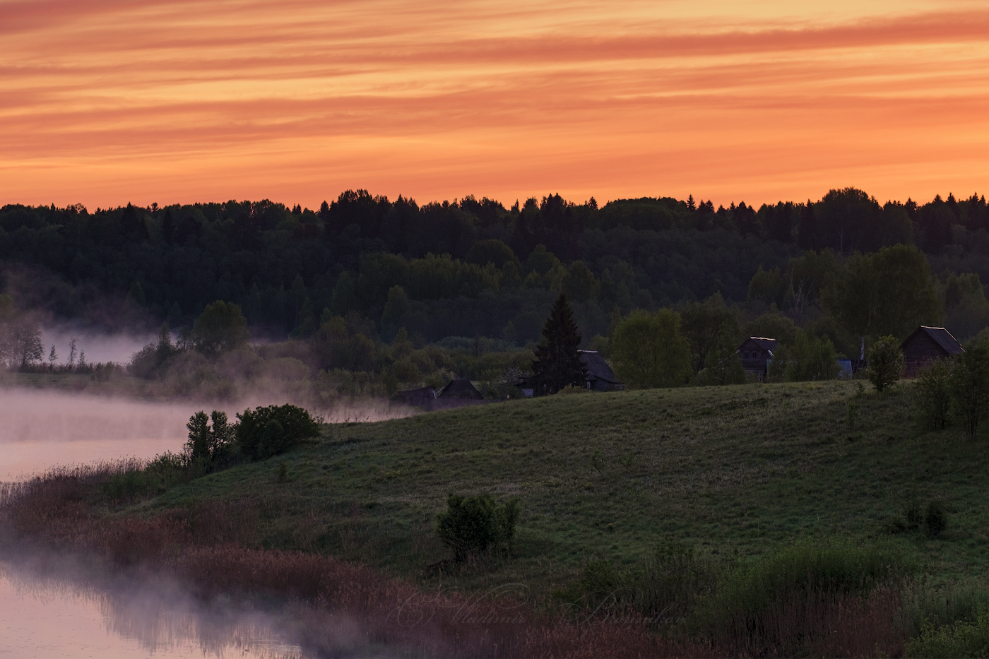 Чуть ночь превратится в рассвет