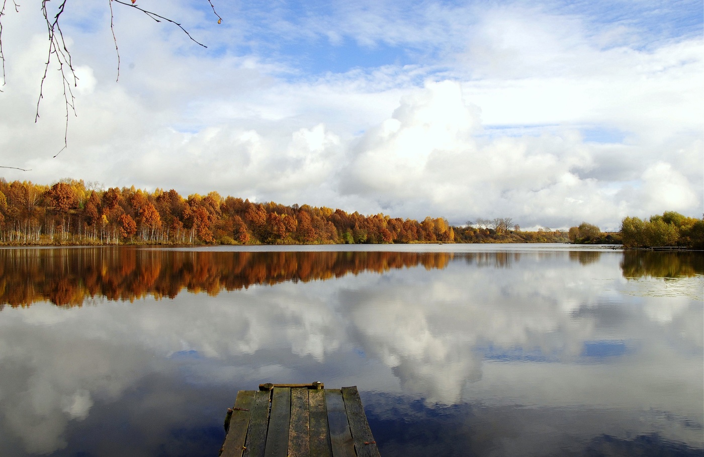 Цветными листьями октябрь пишет ноты