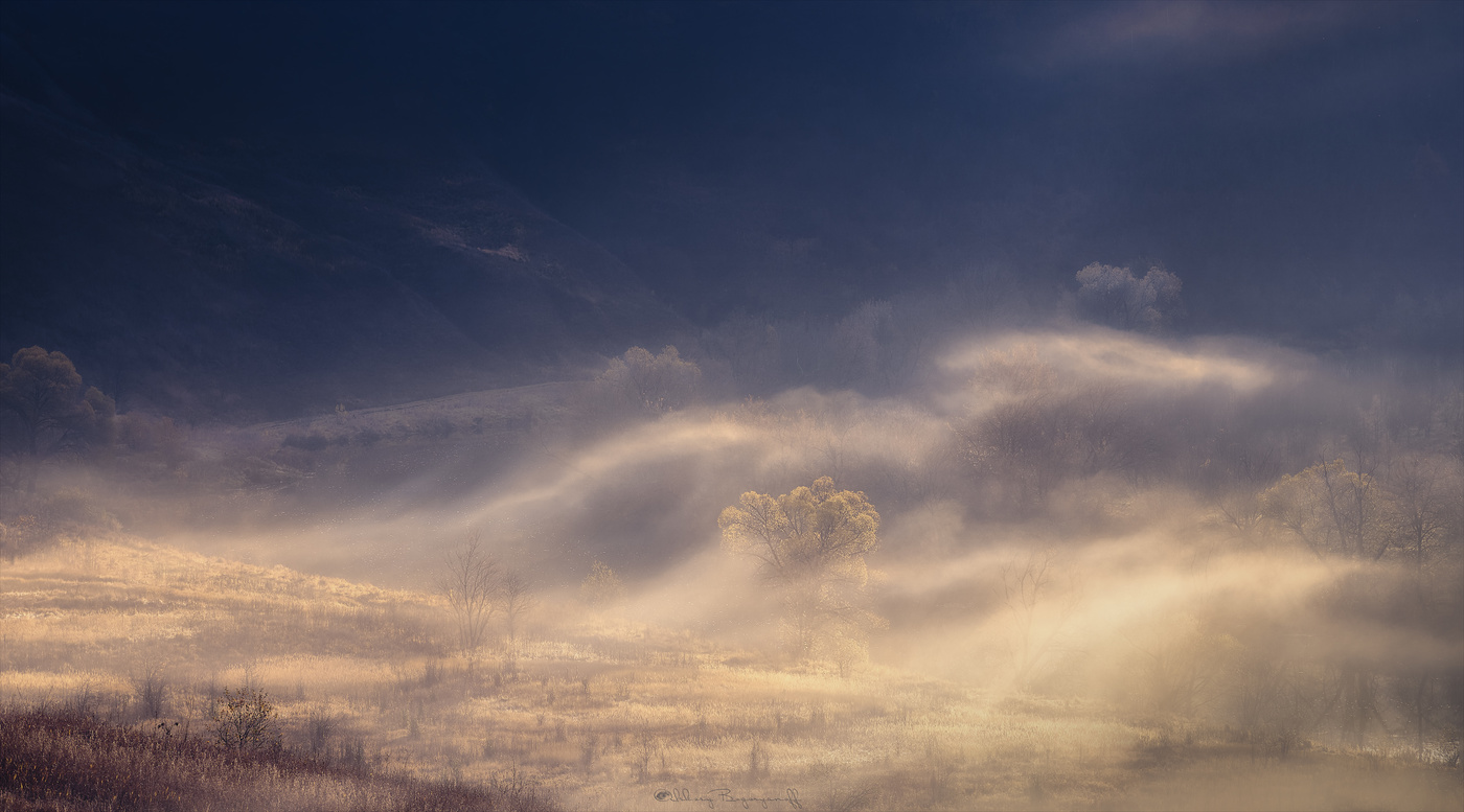 Туманы на Ведьминых камнях.