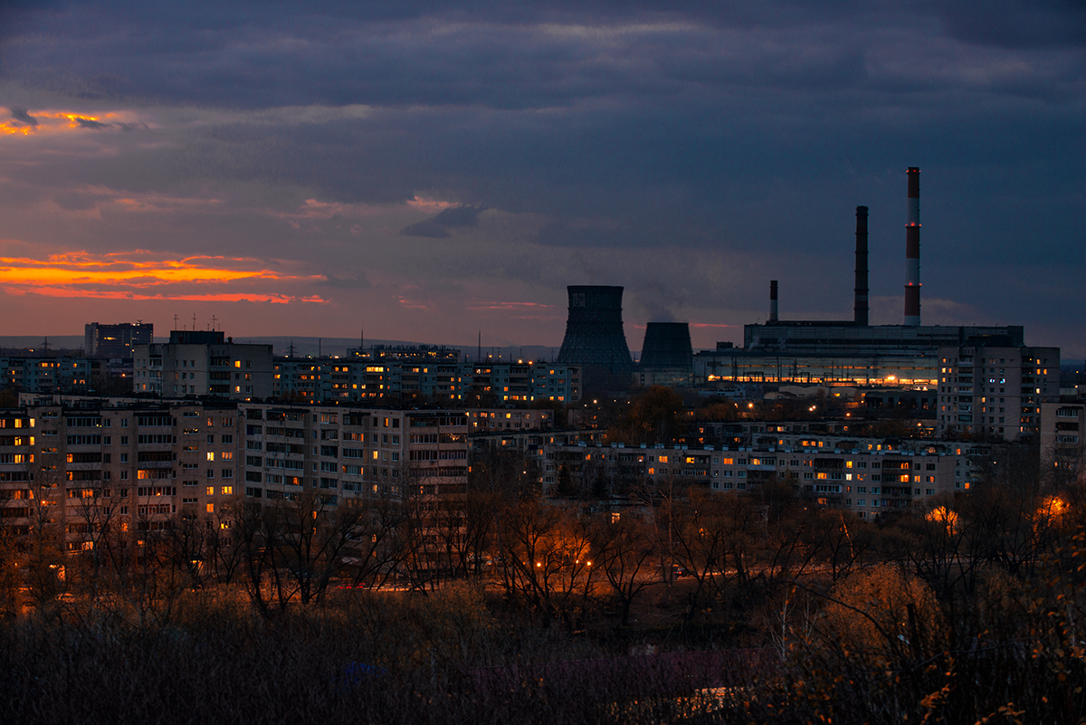 Ночной город...